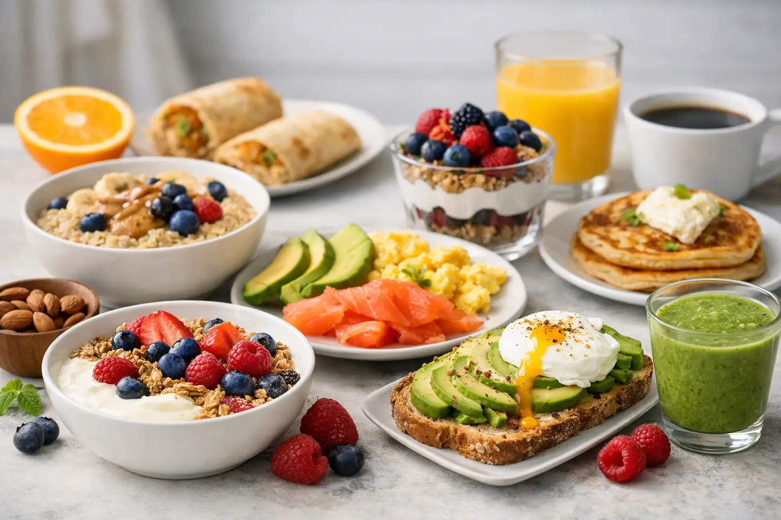 10 Energy Boosting Breakfast Ideas
